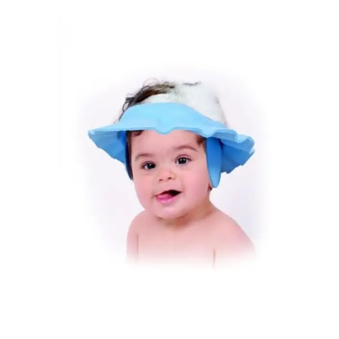 Bebek Banyo Şapkası Mavi