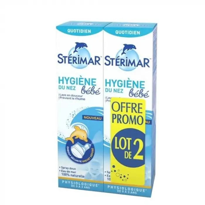 Bebek Burun Hijyeni Spreyi, 2 x 100 ml