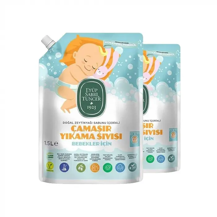 Bebek Çamaşır Deterjanı 1500 ml x 2