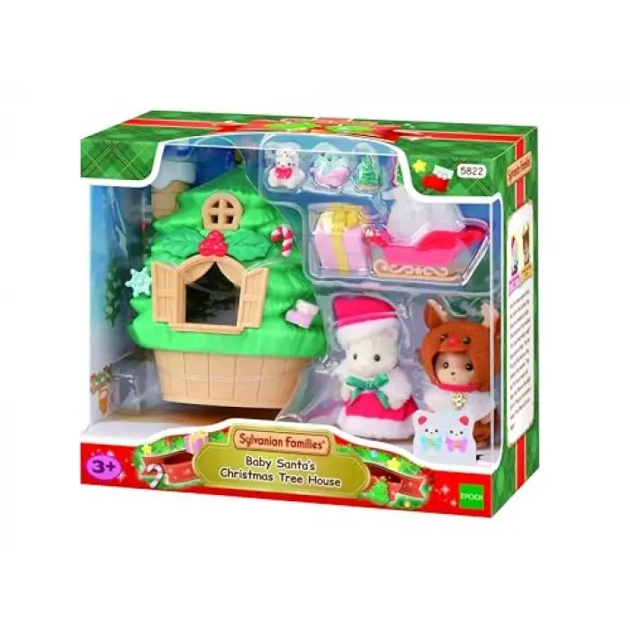 Bebek Noel Baba’nın Yılbaşı Ağacı Evi
