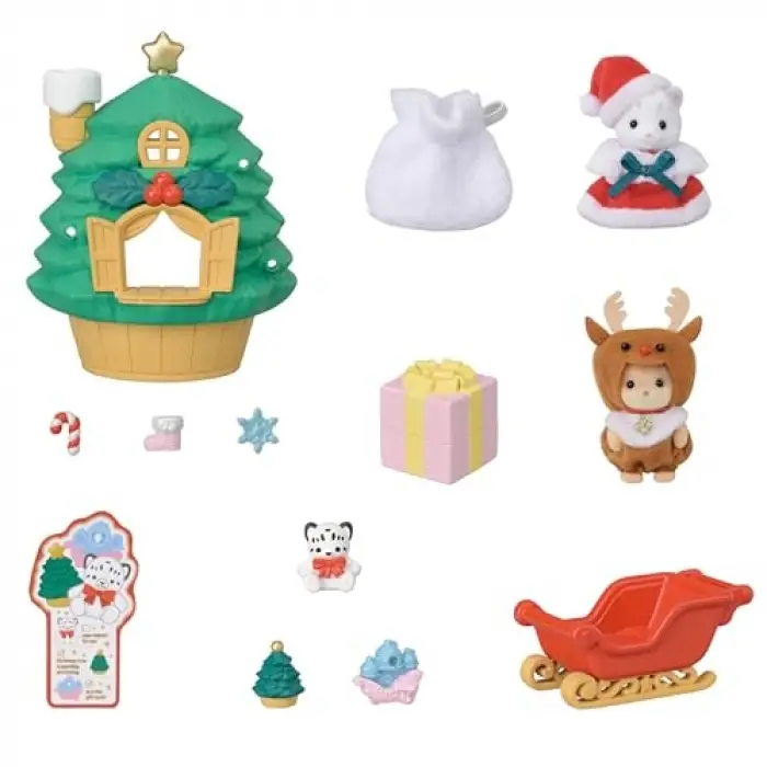 Bebek Noel Baba’nın Yılbaşı Ağacı Evi