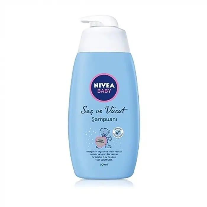 Bebek Saç ve Vücut Şampuanı, 500 ml