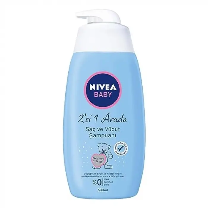 Bebek Saç ve Vücut Şampuanı, 500 ml