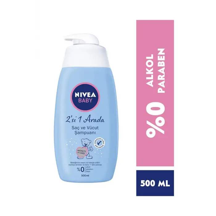 Bebek Saç ve Vücut Şampuanı, 500 ml
