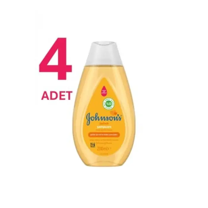Bebek şampuanı, 200 ml, 4lü paket