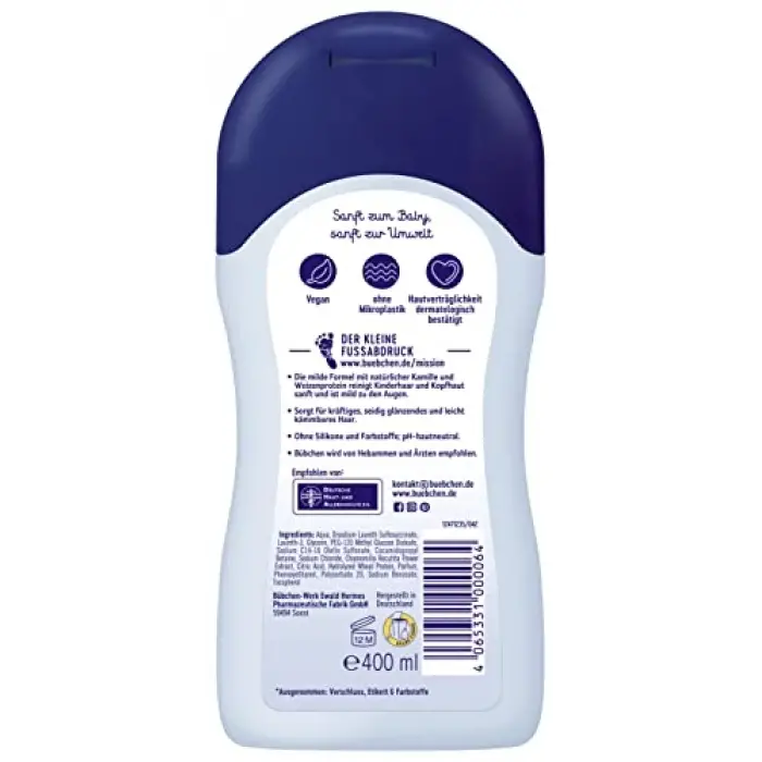 Bebek Şampuanı 400 ml (Kinder Shampoo) 7613034698438