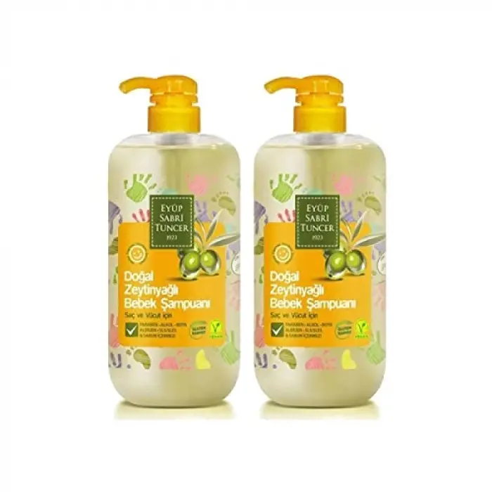 Bebek şampuanı, 600 ml x 2