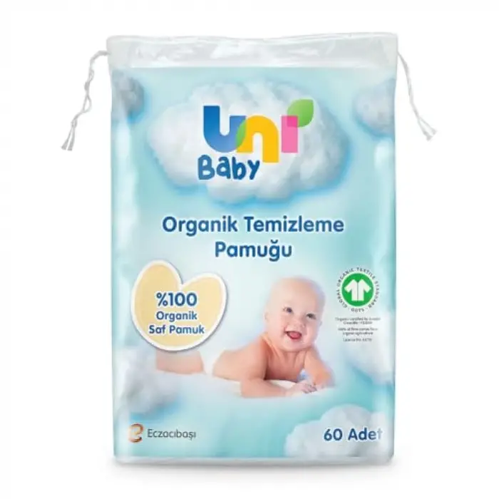Bebek Temizleme Pamuğu 60 Adet
