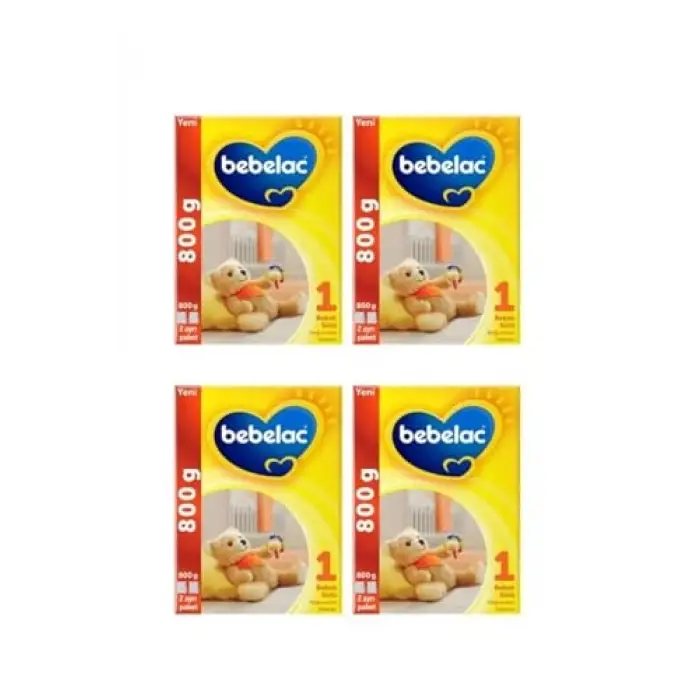 Bebelac 1 Bebek Sütü 0-6 Ay 800 gr X 4 Adet