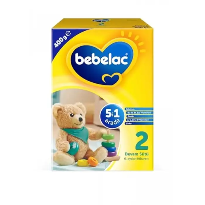 Bebelac 2 Devam Sütü 400 g 6-9 Ay