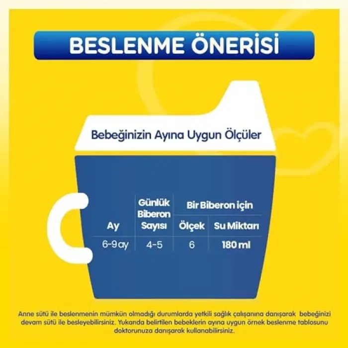 Bebelac 2 Devam Sütü 800 g 6-9 Ay