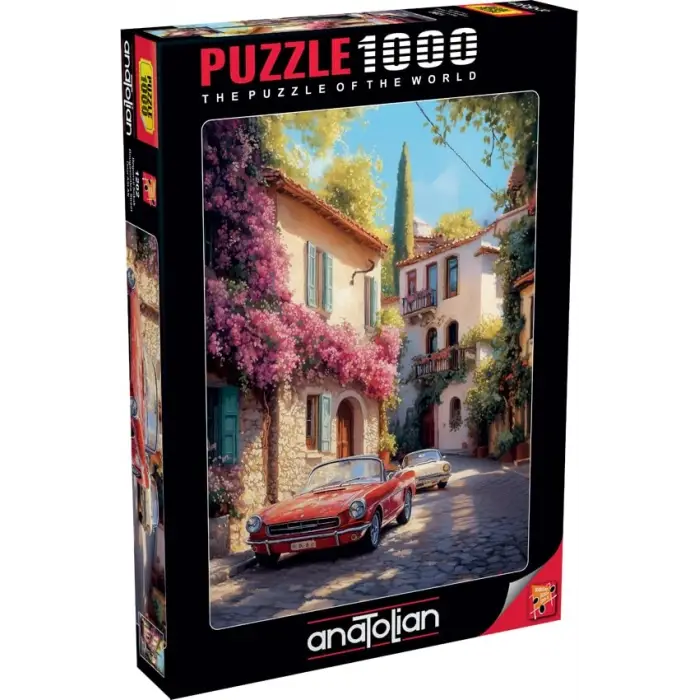 Begonvil Sokak 1000 Parça Puzzle #1202