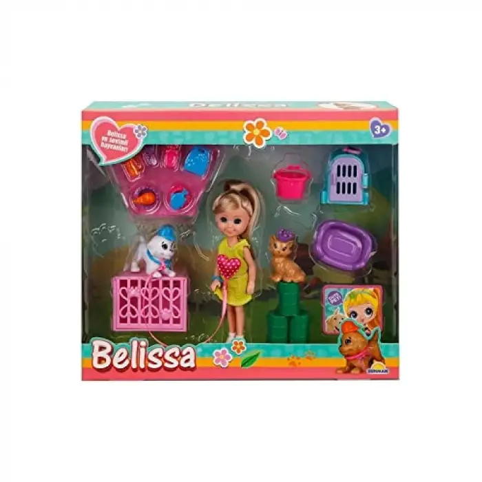Belissa ve Sevimli Hayvanları Bakım Seti 53803