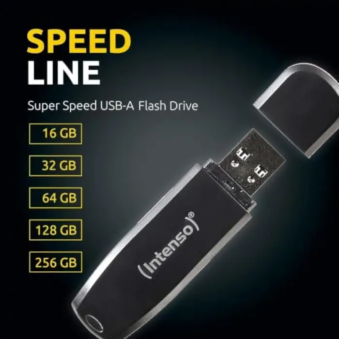 Bellek — Speed Line 64GB USB 3.0 Siyah