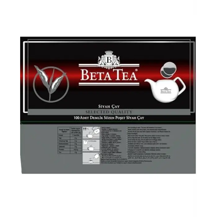 Beta Selected Quality Demlik Poşet 100x3.2 g