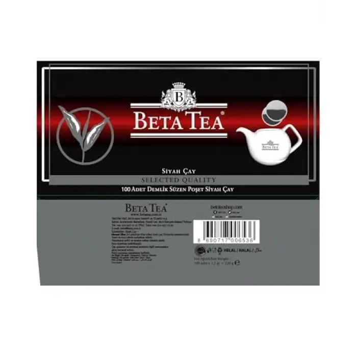 Beta Selected Quality Demlik Poşet 100x3.2 g