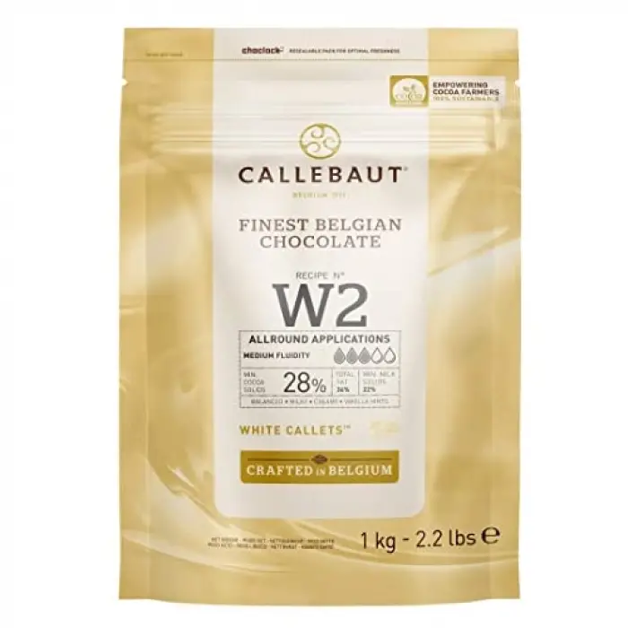 Beyaz Çikolata Callets 1 kg