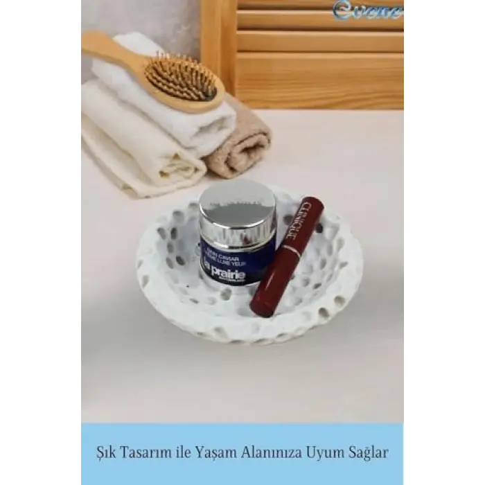 Beyaz Makyaj Organizeri Model 15