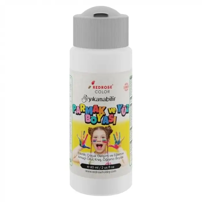 Beyaz Parmak Boyası, 60 ml