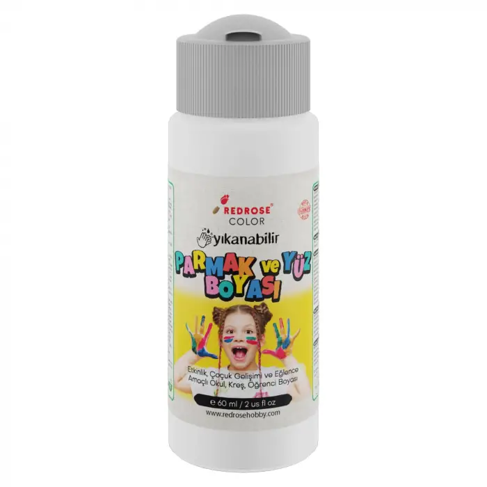 Beyaz Parmak Boyası, 60 ml