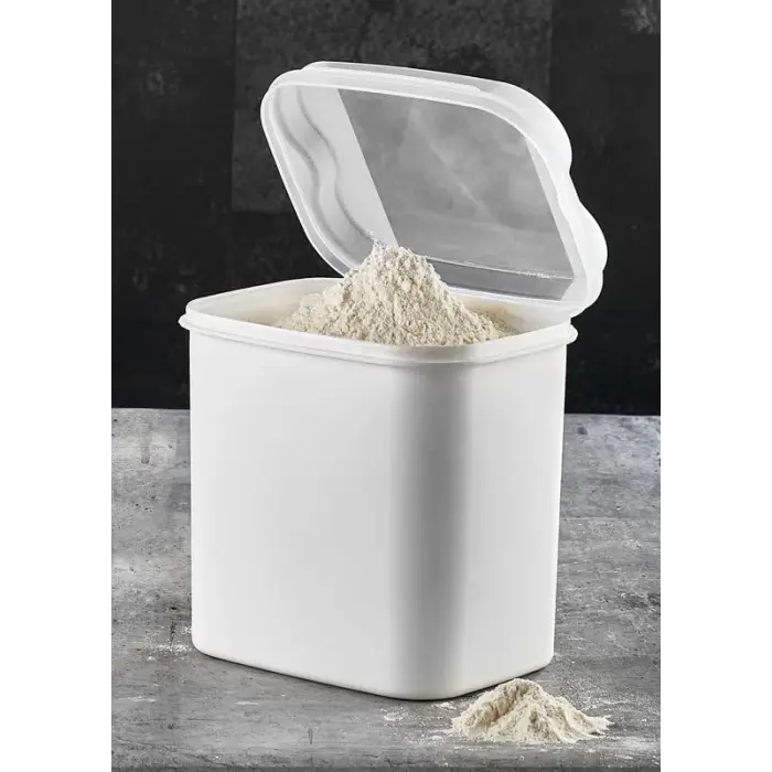 Beyaz Saklama Kabı, 4500 ml