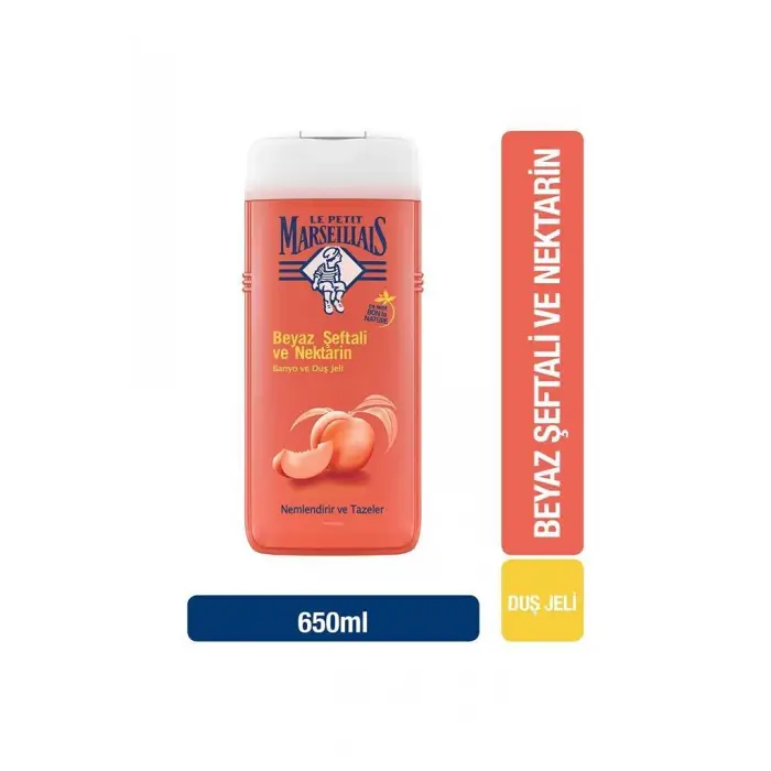 Beyaz Şeftali ve Nektarin Duş Jeli 650 Ml