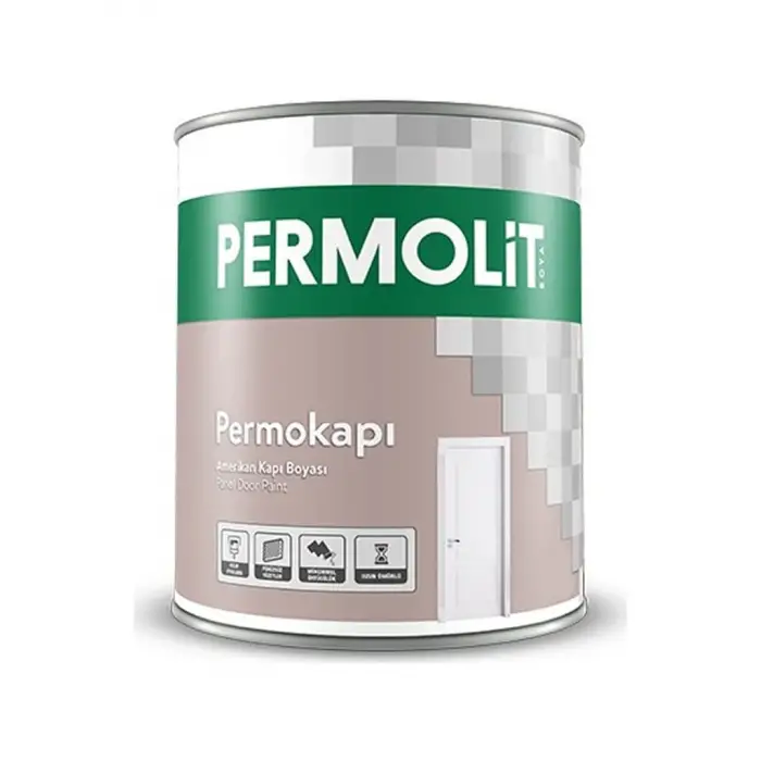 Beyaz sentetik Amerikan panel kapı boyası, 0.75 L