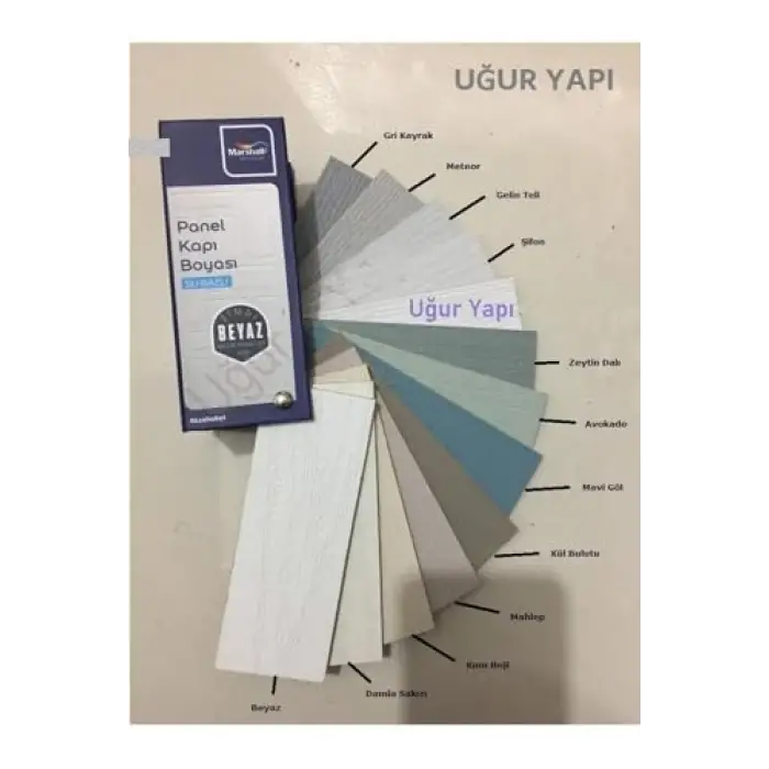 Beyaz solvent bazlı panel kapı boyası