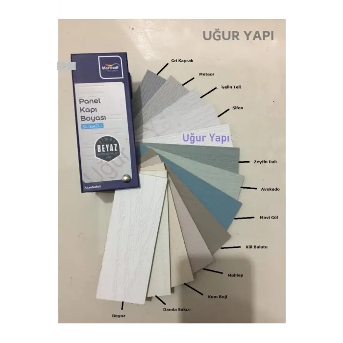 Beyaz solvent bazlı panel kapı boyası