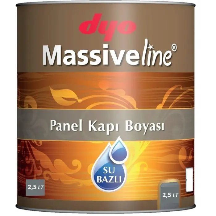 Beyaz Su Bazlı Panel Kapı Boyası, 2.5 L