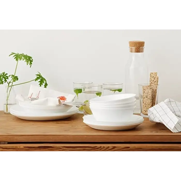 Beyaz Tatlı Tabağı 19 cm, Oftast