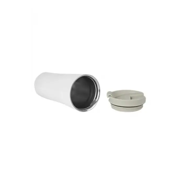 Beyaz Termos Mug, 500 ml, Baskı Yapılabilir