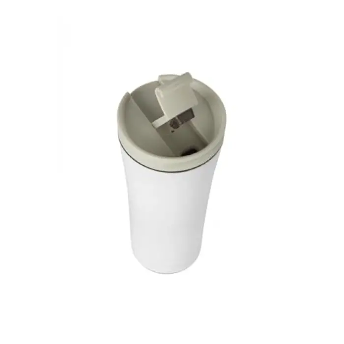 Beyaz Termos Mug, 500 ml, Baskı Yapılabilir
