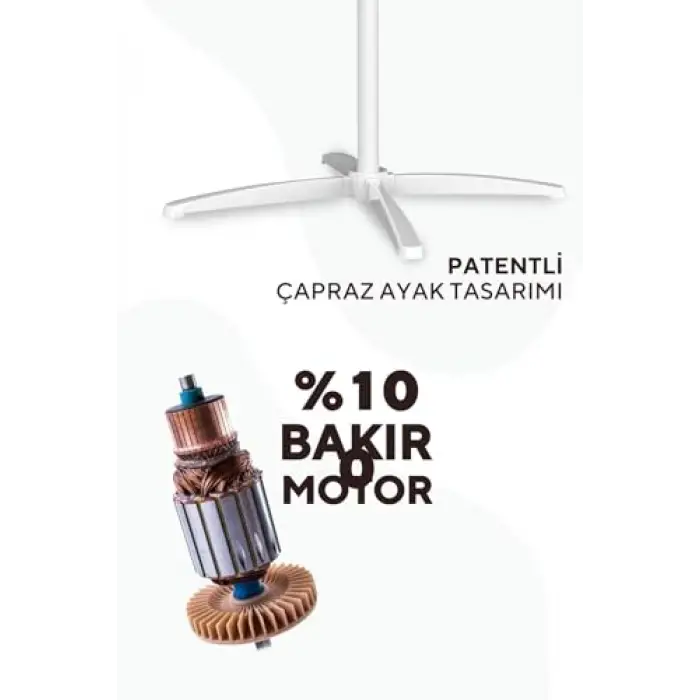 Beyaz Vantilatör 16 (3P) Ktf-290