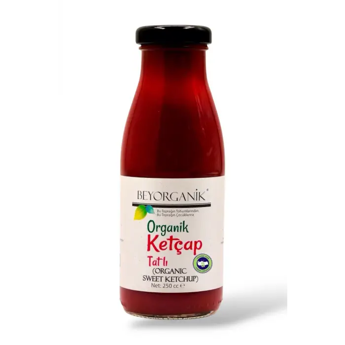 Beyorganik Ketçap-Tatlı 250 CC