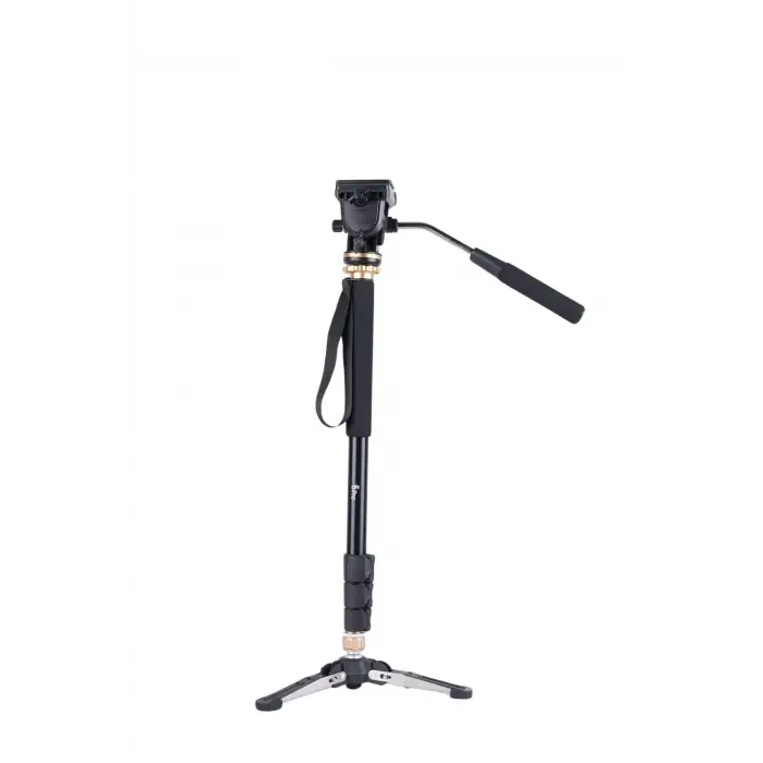 BF Pro 159 Alüminyum Monopod, Ergonomik Kafa ve Ayaklı