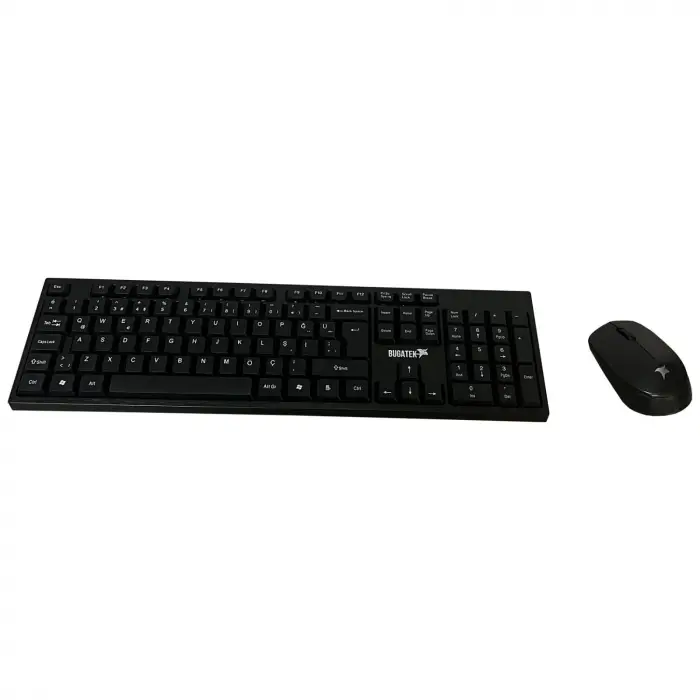 Bgkms 2.4ghz 1600DPI Kablosuz Klavye + Mouse Set