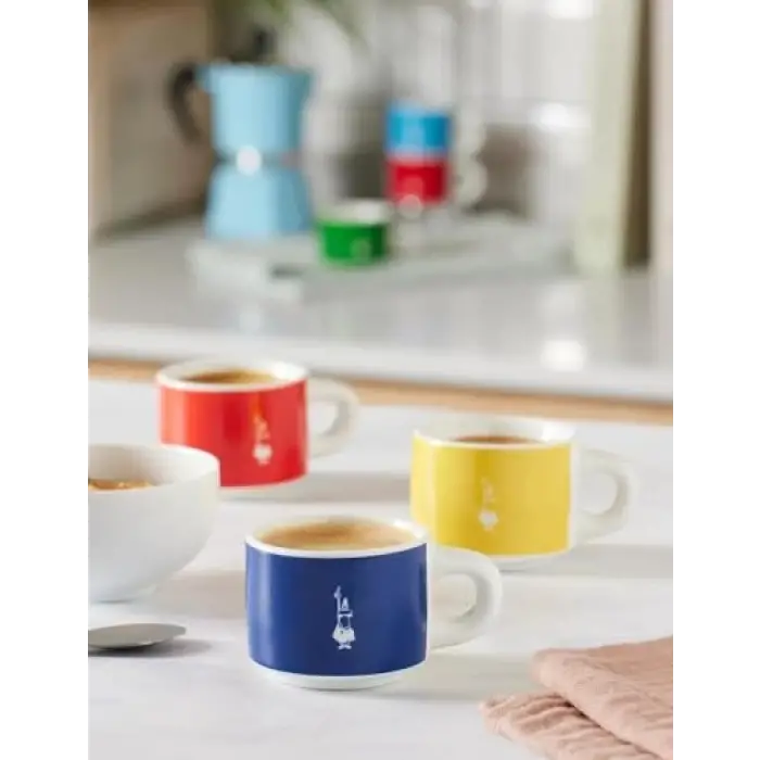 Bialetti, 6lı İstiflenebilir Fincan Seti