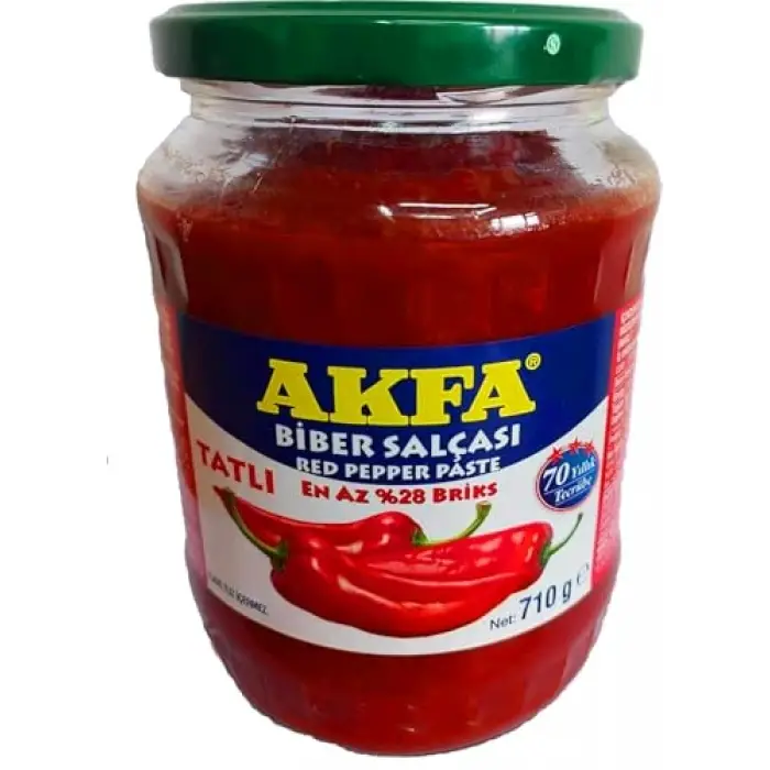 Biber Salçası 710 Gram, %28-30