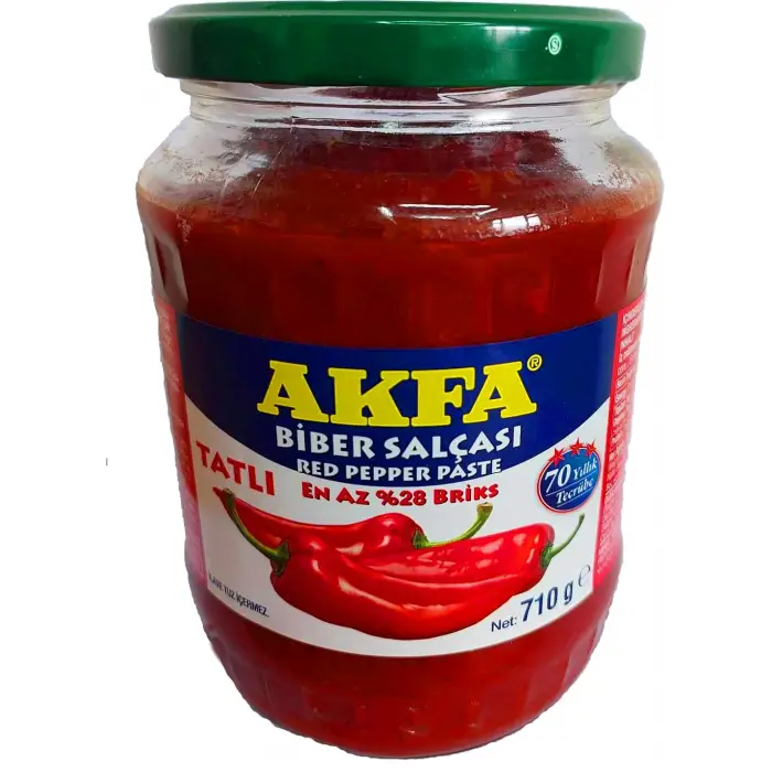 Biber Salçası 710 Gram, %28-30