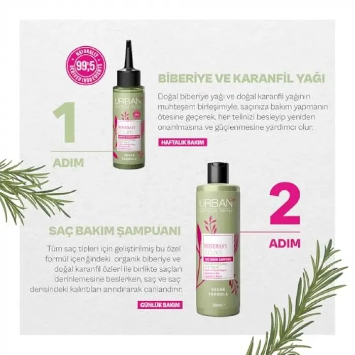 Biberiye & Karanfil Yağı 100 Ml