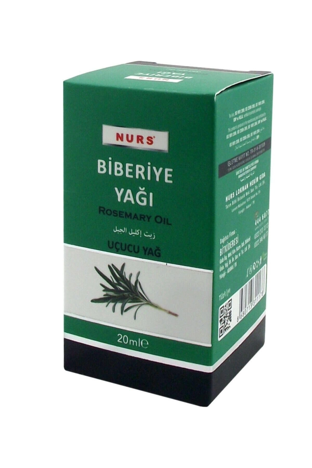 Biberiye Yağı 20 Ml