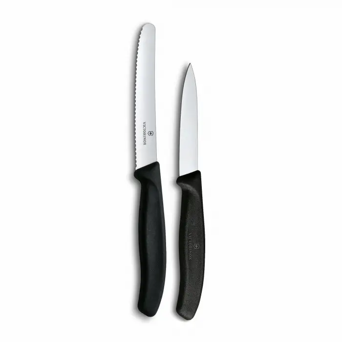 Bıçak; 6.7113.2 Swiss Classic 2li Set, Siyah