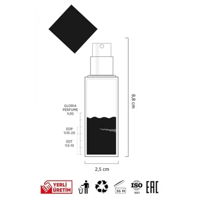 Big Star Unisex Eau de Parfum, 15 ml
