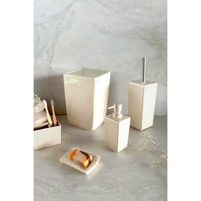 BİGA BANYO SETİ-BEJ