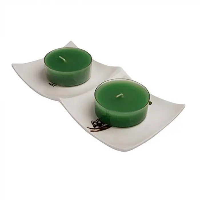 Bigghome Tealight Mum Seti – Yeşil
