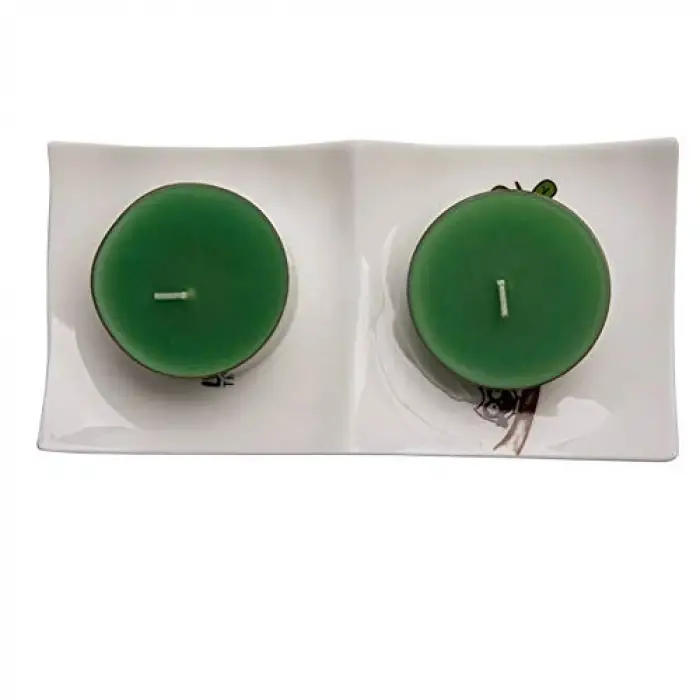 Bigghome Tealight Mum Seti – Yeşil