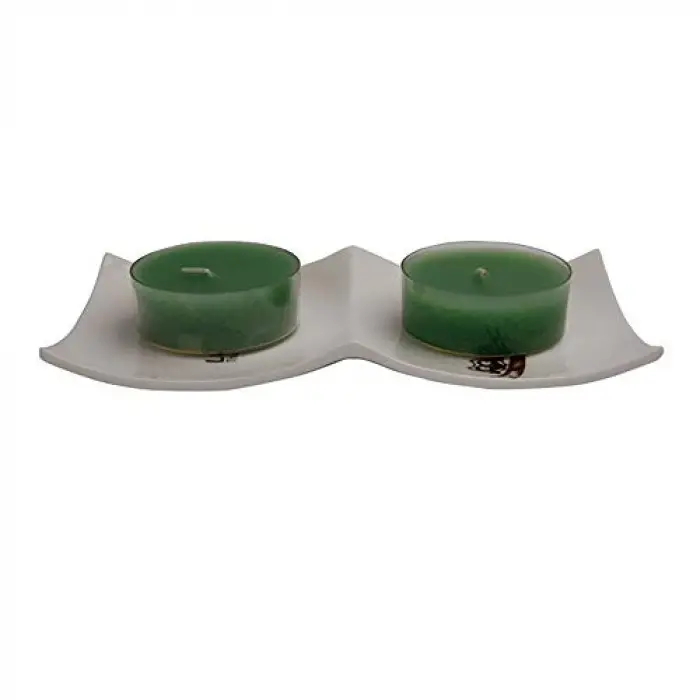 Bigghome Tealight Mum Seti – Yeşil