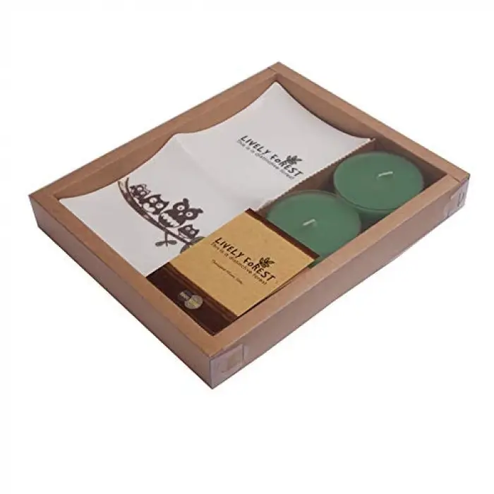 Bigghome Tealight Mum Seti – Yeşil