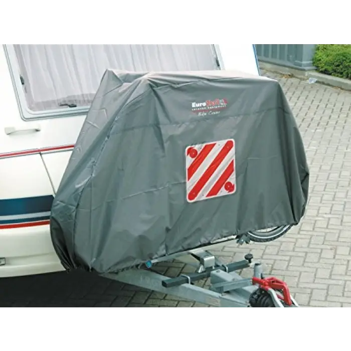 Bike protective cover for 2 bikes polyester grey
